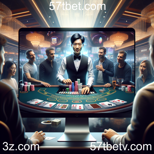 A Experiência Imersiva dos Jogos Ao Vivo no 57tbet.com